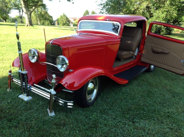 1932 Red Ford Coupe Coupe