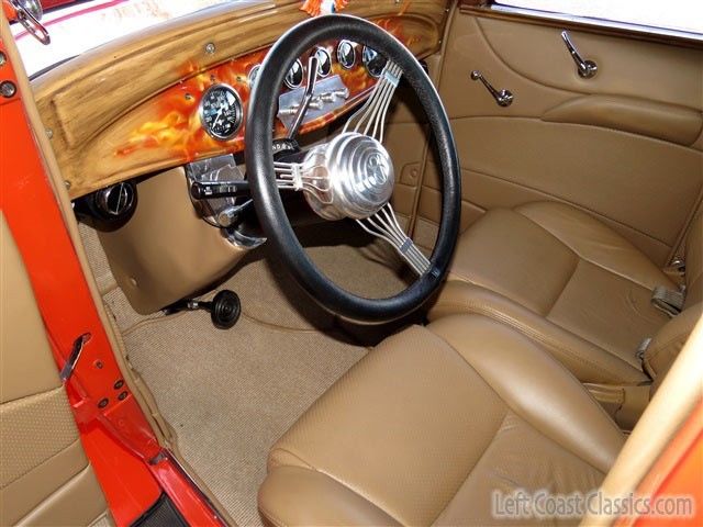 1932 Red Ford Other 5 window coupe