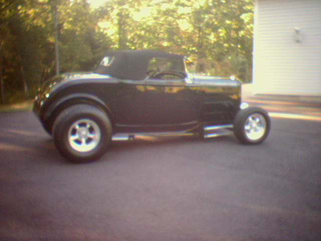 1932 black Ford roadster Convertible