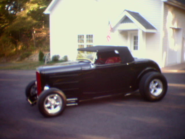 1932 black Ford roadster Convertible