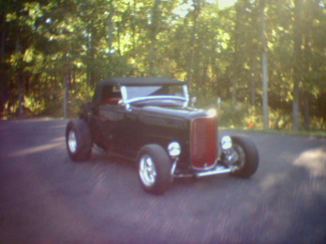 1932 black Ford roadster Convertible