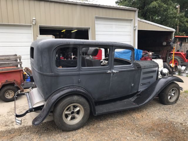 1932 Black Ford Model B Sedan