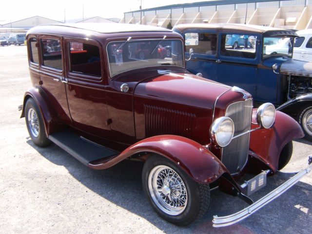 1932 Black Ford Model B Sedan
