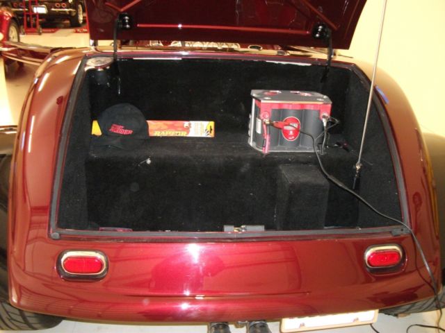 1933 Currant Red Ford Roadster Convertible