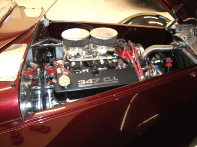 1933 Currant Red Ford Roadster Convertible