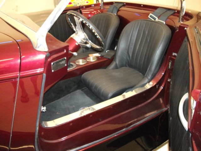 1933 Currant Red Ford Roadster Convertible