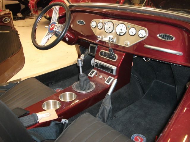 1933 Currant Red Ford Roadster Convertible