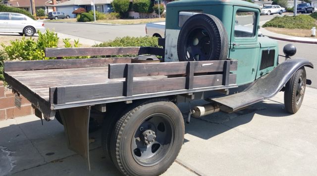 1934 Green Ford Other Pickups Cab & Chassis