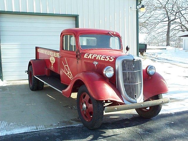 1935 Red Ford Other Pickups TRUCK