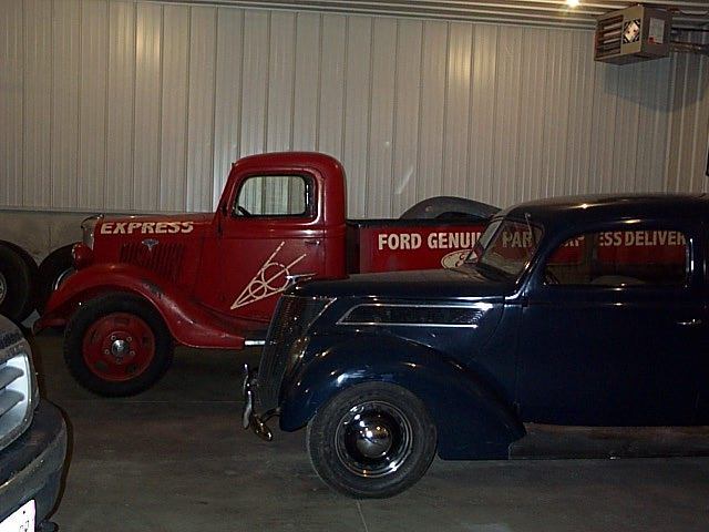 1935 Red Ford Other Pickups TRUCK