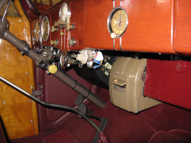 1937 Dark Red Ford Wagon Wagon