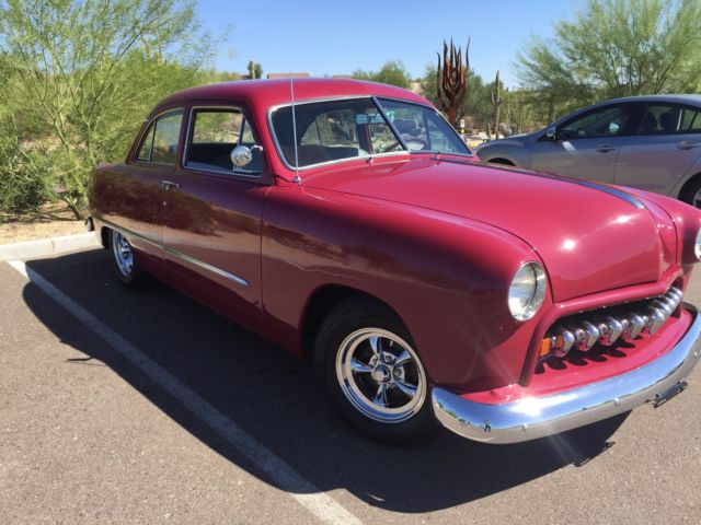 1950 Red Ford Other Coupe
