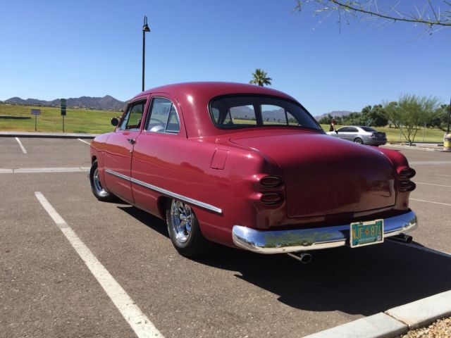 1950 Red Ford Other Coupe