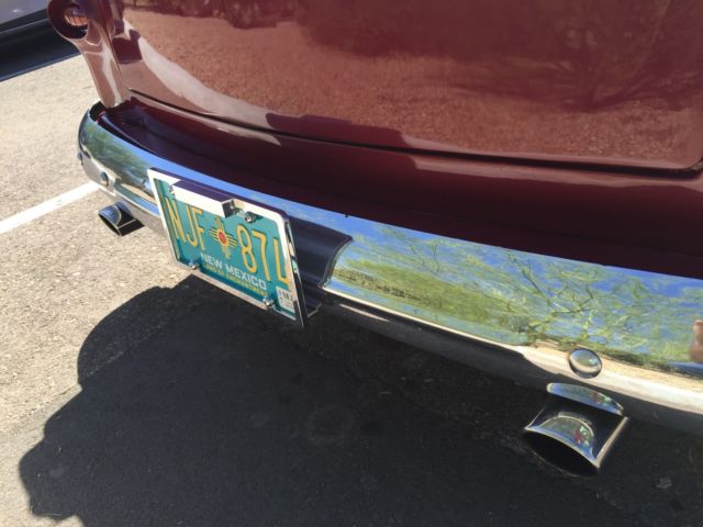 1950 Red Ford Other Coupe