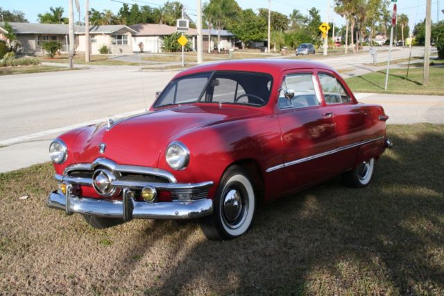 1950 Red Ford Other Sedan