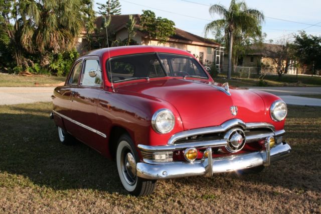 1950 Red Ford Other Sedan