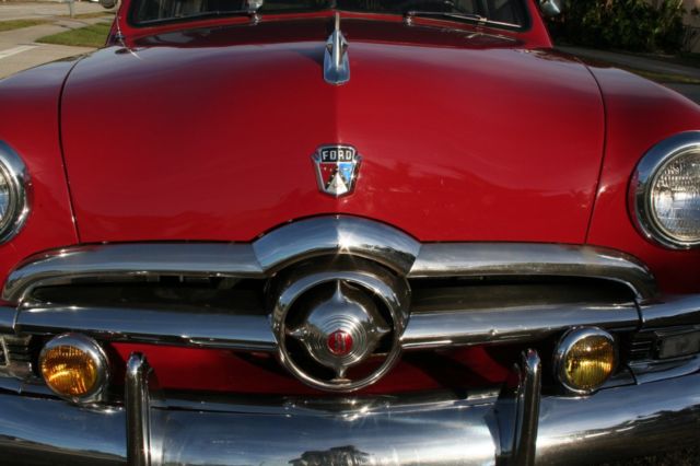 1950 Red Ford Other Sedan