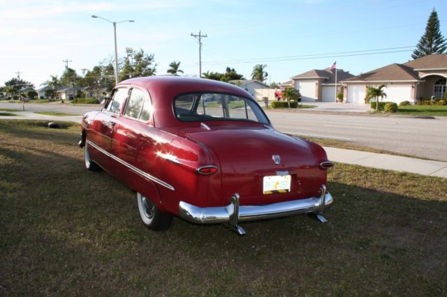 1950 Red Ford Other Sedan