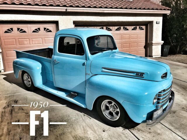 1950 Blue Ford Other Pickups Standard Cab Pickup