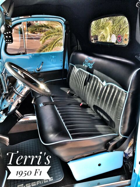 1950 Blue Ford Other Pickups Standard Cab Pickup
