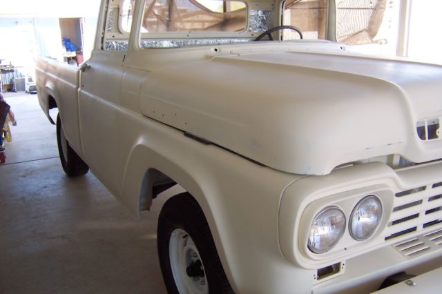 1959 primer Ford F-100 Standard Cab Pickup