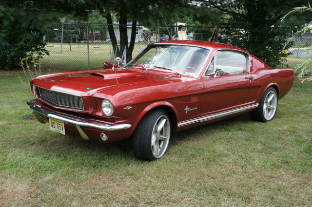 19650000 Red Ford Mustang Fastback