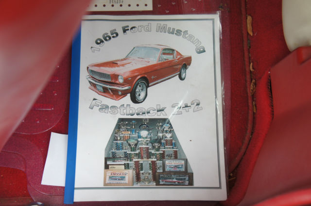 19650000 Red Ford Mustang Fastback