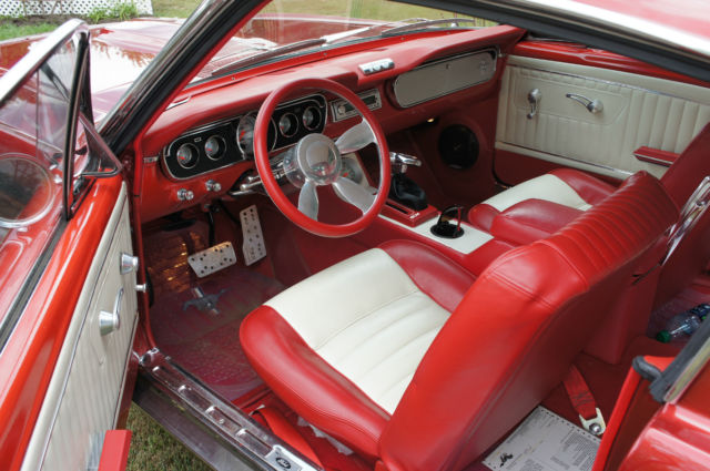 19650000 Red Ford Mustang Fastback