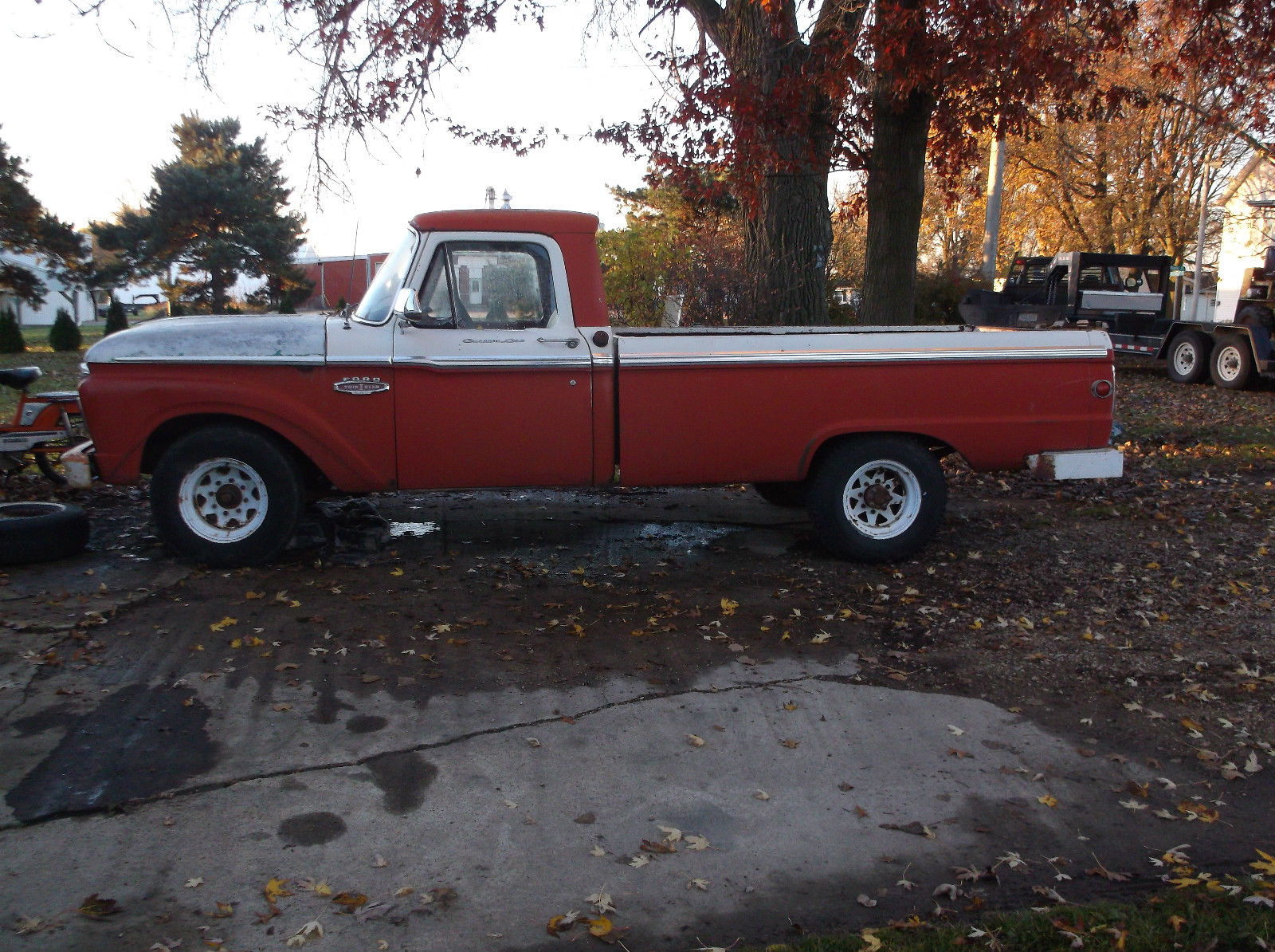 1966 red/ white Ford Other Pickups fleetside