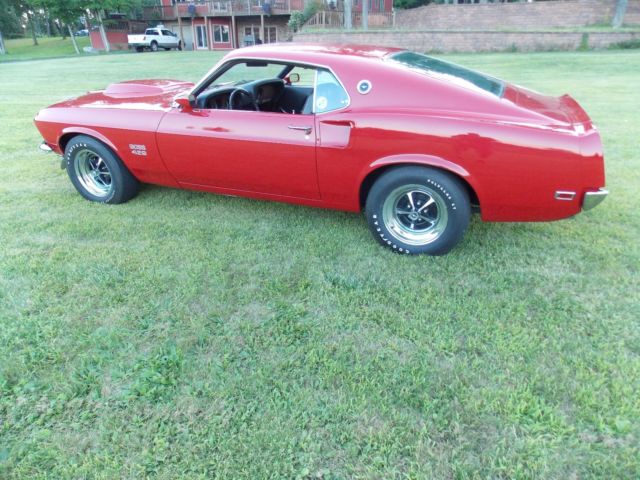 1969 Red Ford Mustang Fastback