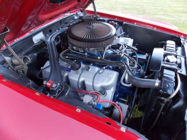 1969 Red Ford Mustang Fastback