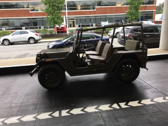 1971 DARK GREEN Ford Jeep M151A2 2 Door Jeep