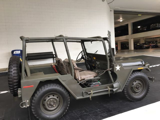 1971 DARK GREEN Ford Jeep M151A2 2 Door Jeep