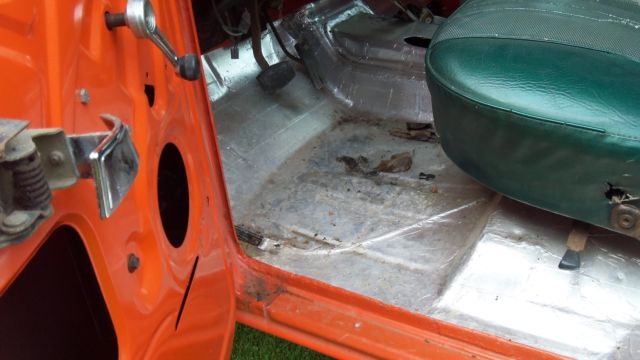1979 Orange Ford F-150 Standard Cab Pickup
