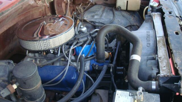 1985 Red Ford F-150 Standard Cab Pickup