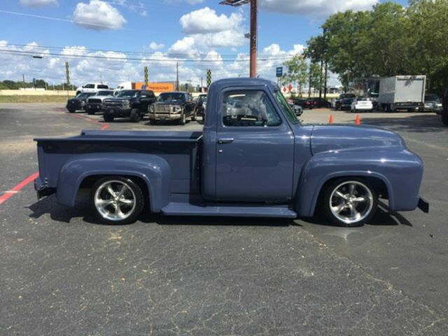 1955 Blue Ford F-100 Pickup Truck
