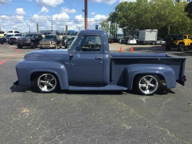 1955 Blue Ford F-100 Pickup Truck