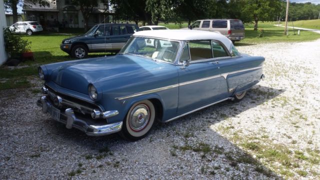 1954 and cream Ford Other HT.