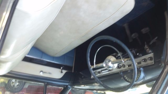 1954 and cream Ford Other HT.