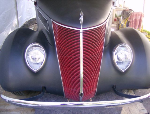 1937 black primer Ford Other 2 dr sedan