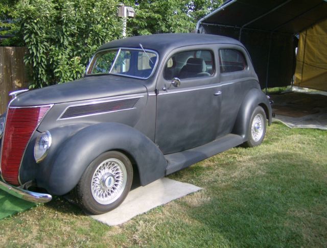 1937 black primer Ford Other 2 dr sedan