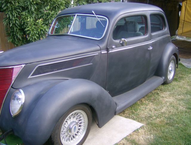 1937 black primer Ford Other 2 dr sedan