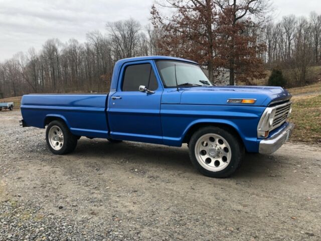 1968 Blue Ford F-250 Standard Cab Pickup