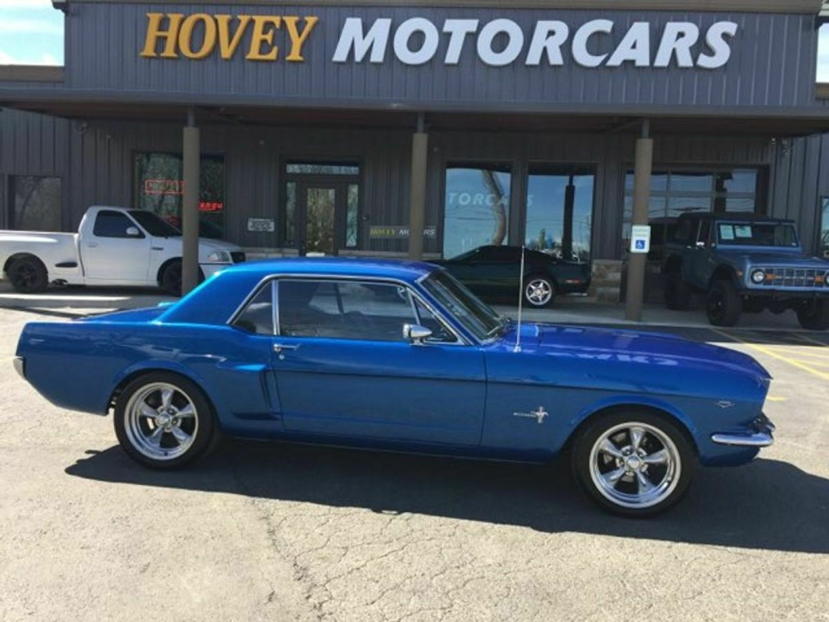 1966 Blue Ford Mustang Coupe