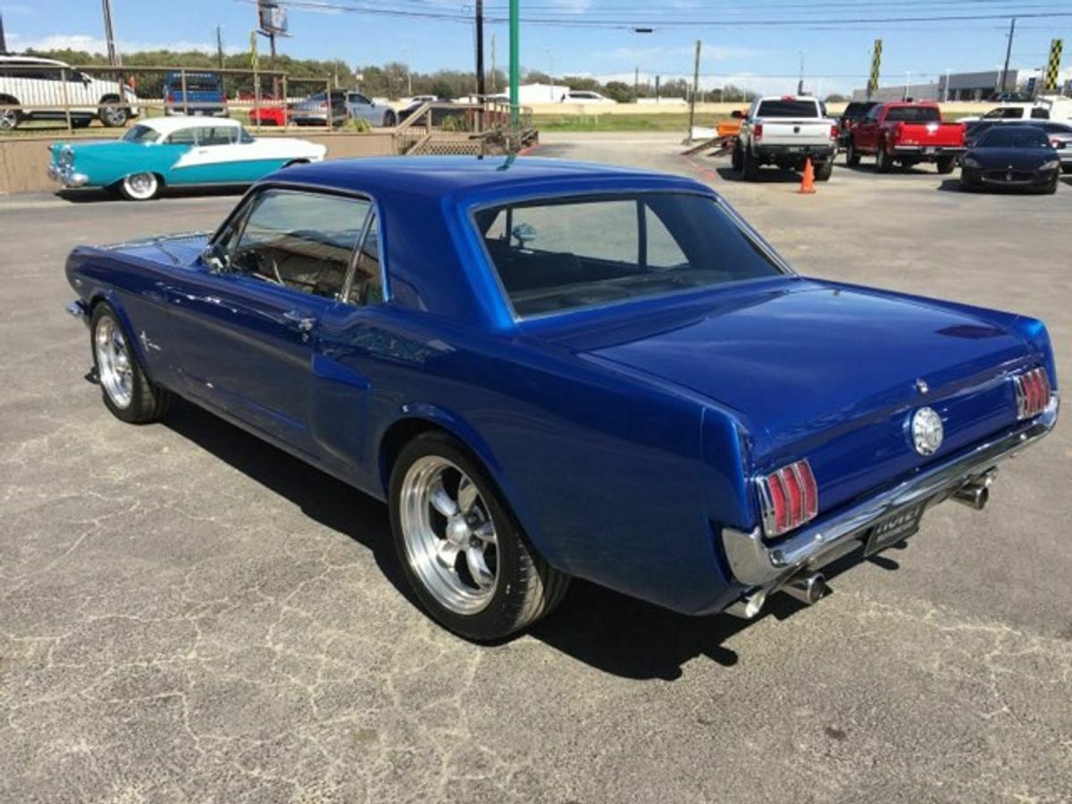 1966 Blue Ford Mustang Coupe