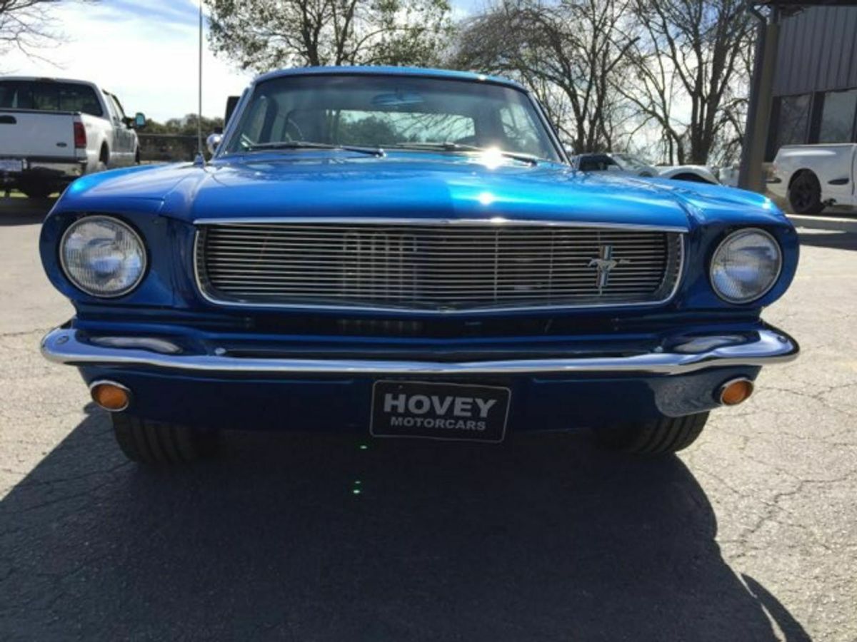 1966 Blue Ford Mustang Coupe