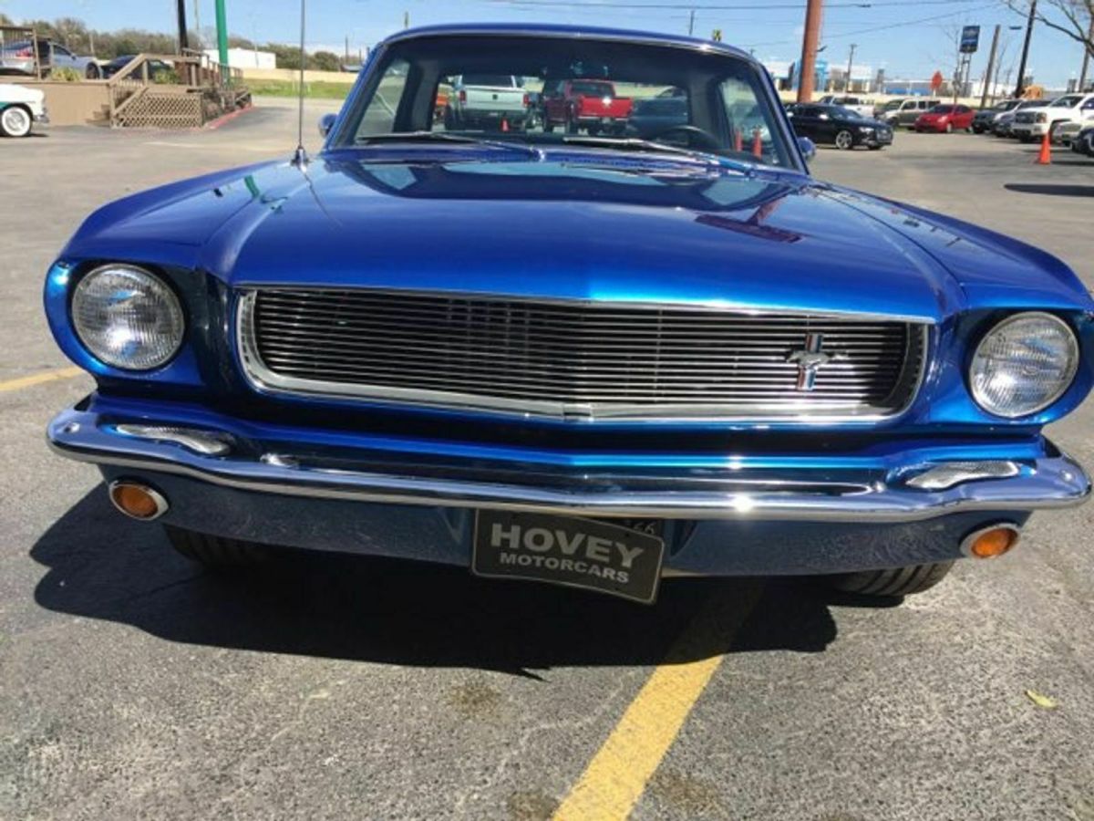 1966 Blue Ford Mustang Coupe