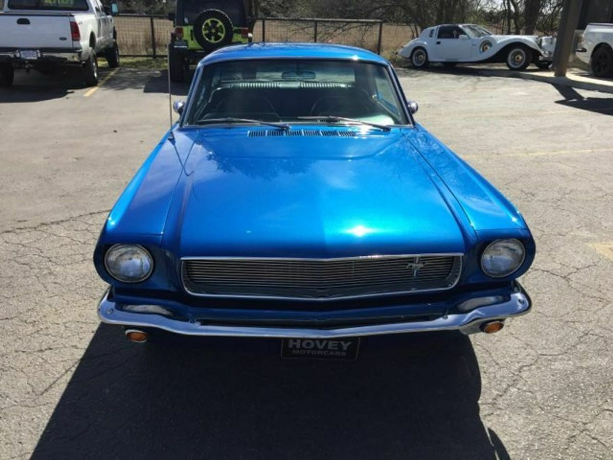 1966 Blue Ford Mustang Coupe