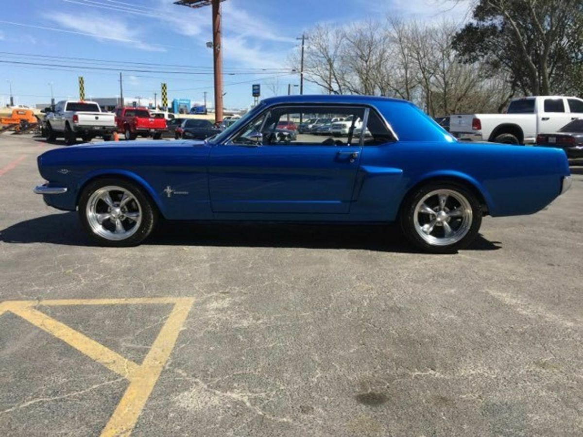 1966 Blue Ford Mustang Coupe
