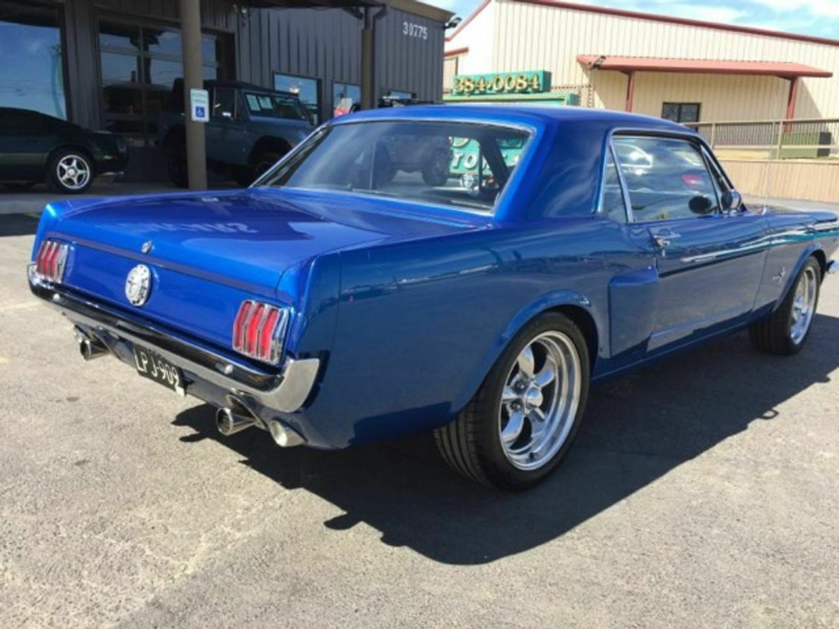 1966 Blue Ford Mustang Coupe